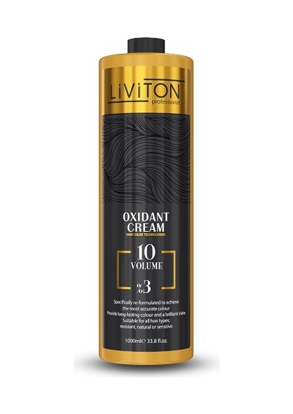 10 Volume %3 Oksidan Krem 1000 ml