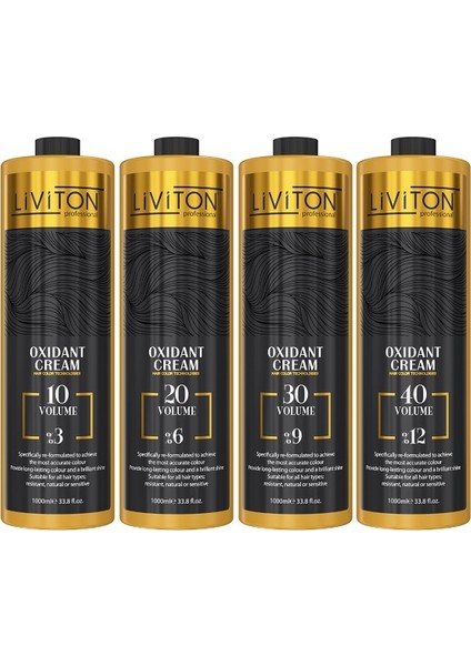 10 Volume %3 Oksidan Krem 1000 ml