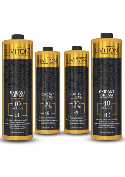 10 Volume %3 Oksidan Krem 1000 ml
