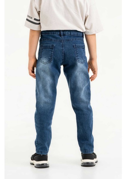 Çift Cepli Fermuarlı Klasik Erkek Çocuk Pantolon fırsatları