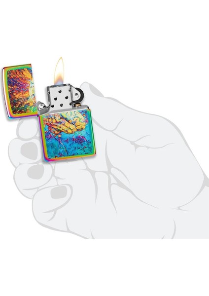 Çakmak 49787 Psychedelic Brain Design