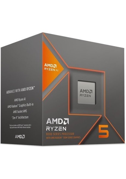 Ryzen 5 8600G 4,3 GHz 16 MB Cache AM5 İşlemci