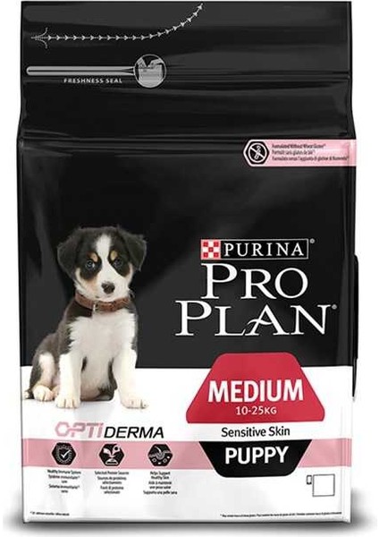 Puppy Medium Sensitive Skin Somonlu Orta Irk Yavru Köp fiyatları