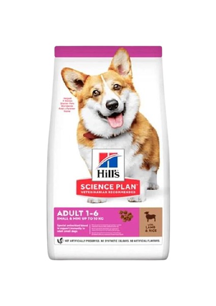 Hills Small Mini Küçük Irk Kuzulu Yetişkin Köpek Maması 1,