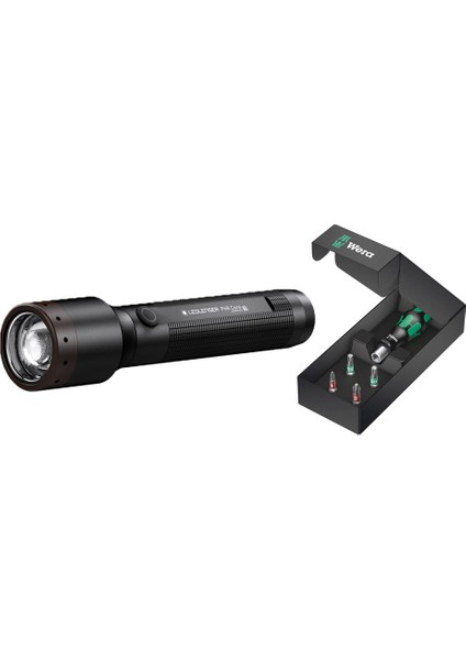 Ledlenser P6R Core El Feneri + Wera Tornavida Seti