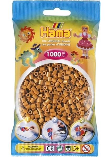 Midi Boncuk 1.000'LIK - Açık Kahve