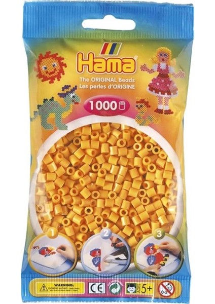 Midi Boncuk 1.000'LIK - Kehribar