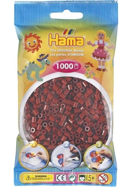 Midi Boncuk 1.000'LIK - Bordo