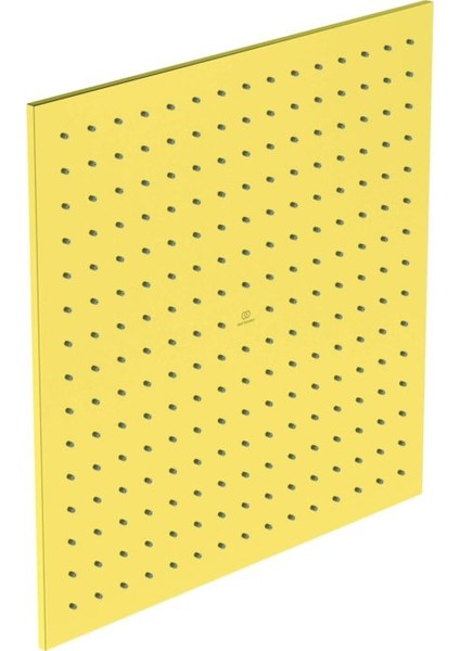 A5806A2 Idealrain Square Kare Tepe Duşu 40X40 Fırçalanmış Altın