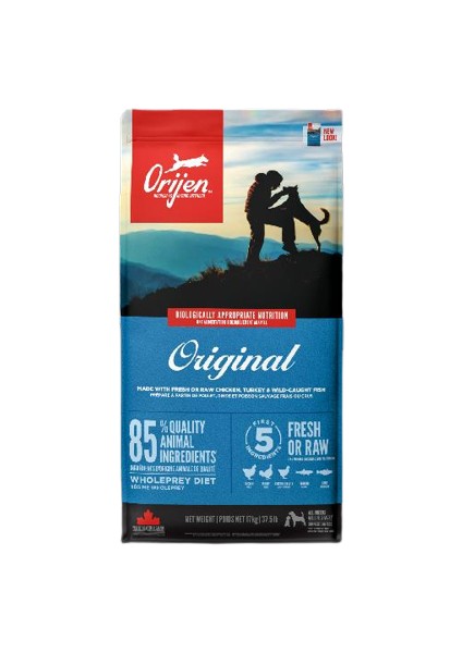Original Tahılsız Yetişkin Köpek Maması 17KG