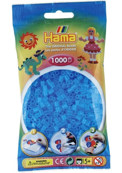 Midi Boncuk 1.000'lik - Şeffaf Akua