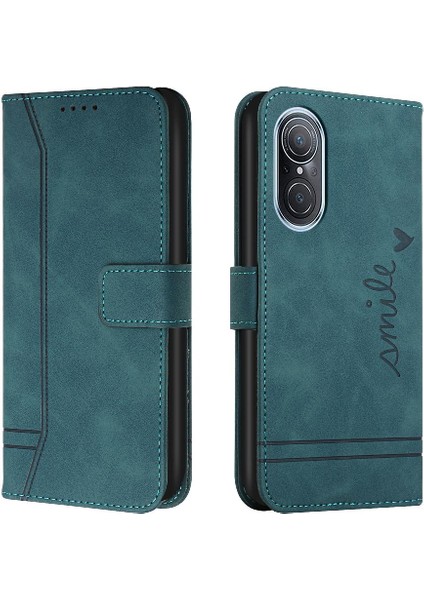 Telefon Kılıfı Için Huawei Nova 9 Se Kart Yuvaları Kapak Pu Deri El Kayışı (Yurt Dışından) indirimleri