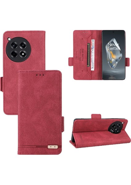 Oneplus Ace 3 5g Için Kılıf Deri Kart Sahibinin Tam ile Folio Flip Case (Yurt Dışından)