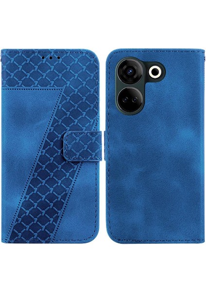 Tecno Camon 20 Kart Yuvası Fonksiyonu Için Telefon Kılıfı Cüzdan Flip Folio Kapak (Yurt Dışından)