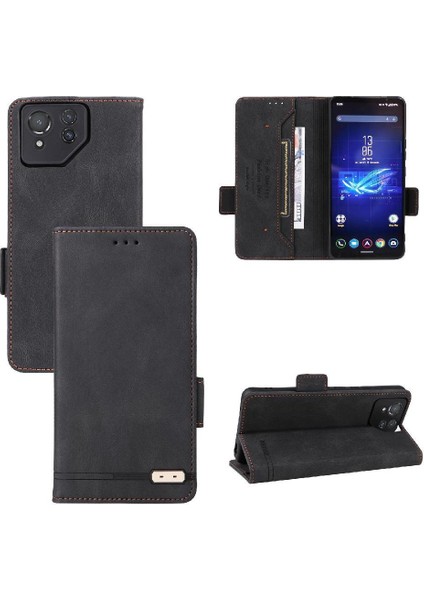 Kart Tutucu Kickstand Kart Ekleme ile Asus Rog Telefon 8 Için Kılıf (Yurt Dışından)