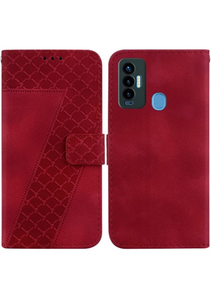 Tecno Camon 18I Kart Yuvası Fonksiyonu Için Telefon Kılıfı Flip Folio Kapak Cüzdan (Yurt Dışından)