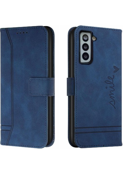 Samsung Galaxy S21 Artı Flip Folio Cüzdan Için Telefon Kılıfı El Kayışı Pu (Yurt Dışından)