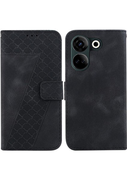 Tecno Camon 20 Kart Yuvası Fonksiyonu Için Telefon Kılıfı Cüzdan Flip Folio Kapak (Yurt Dışından)