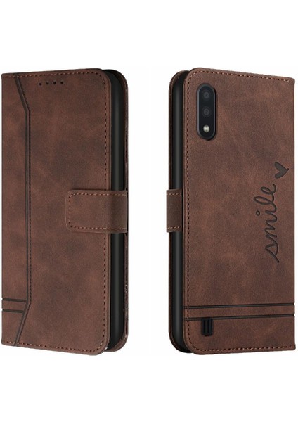 Samsung Galaxy A01 Kart Yuvaları Için Telefon Kılıfı Kapak Flip Folio Cüzdan El (Yurt Dışından) indirimleri