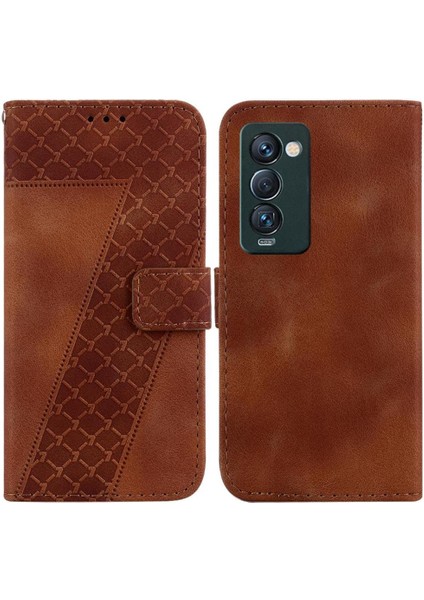 Tecno Camon 18 Premier Kart Yuvası Fonksiyonu Için Telefon Kılıfı Flip Folio Kapak (Yurt Dışından)