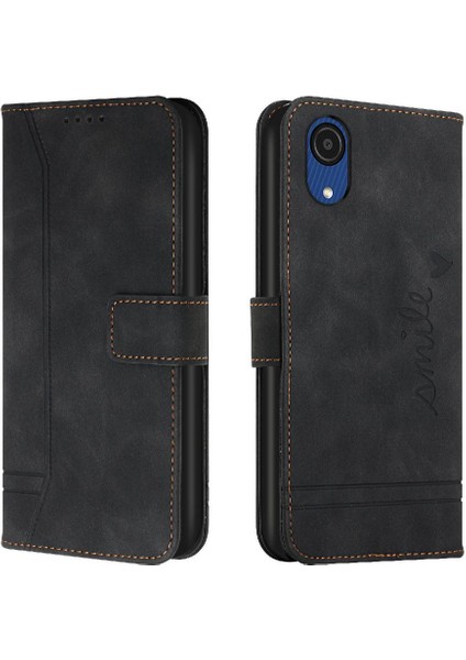 Samsung Galaxy A03 Çekirdek Manyetik Kapatma Flip Folio Cüzdan Için Telefon Kılıfı (Yurt Dışından) indirimleri