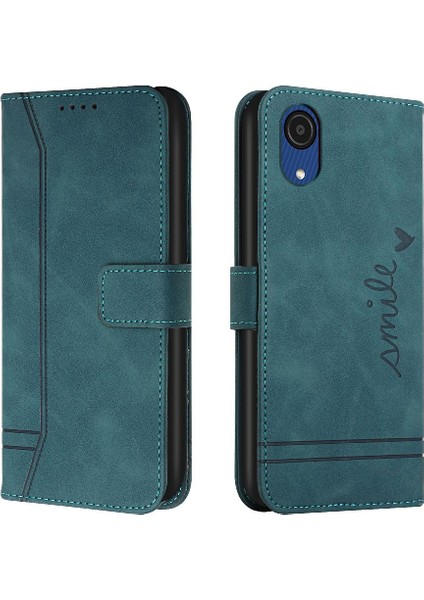 Samsung Galaxy A03 Çekirdek Manyetik Kapatma Flip Folio Cüzdan Için Telefon Kılıfı (Yurt Dışından) indirimleri