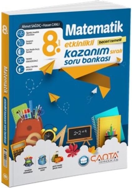 Full Set 8.Sınıf Etkinlikli Kazanım Matematik Türkçe Fen Inkılap Soru Bankası 2024