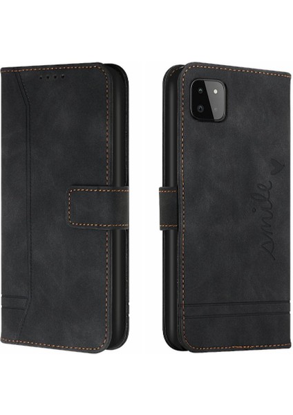 Samsung Galaxy A22 5g Manyetik Kapatma Için Telefon Kılıfı El Kayışı Pu Flip (Yurt Dışından) indirimleri