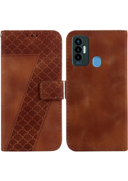 Tecno Camon 18I Kart Yuvası Fonksiyonu Için Telefon Kılıfı Flip Folio Kapak Cüzdan (Yurt Dışından)