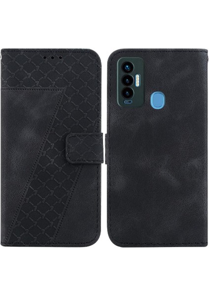 Tecno Camon 18I Kart Yuvası Fonksiyonu Için Telefon Kılıfı Flip Folio Kapak Cüzdan (Yurt Dışından)