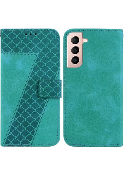 Telefon Kılıfı Için Samsung Galaxy S22 Artı 5g Flip Folio Kapak Pu Deri Kart (Yurt Dışından)