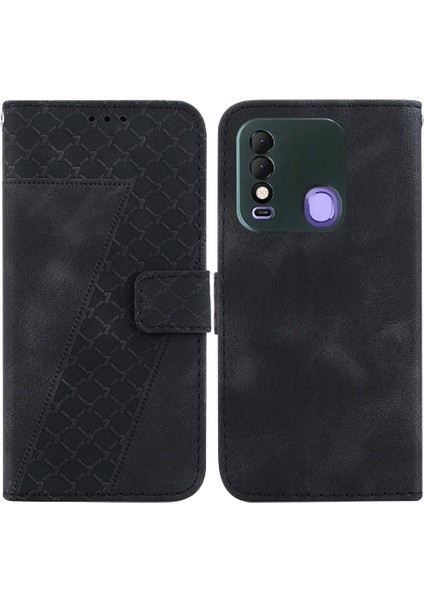 Tecno Spark 8/8t Kart Yuvası Fonksiyonu Için Telefon Kılıfı Flip Folio Kapak Cüzdan (Yurt Dışından)