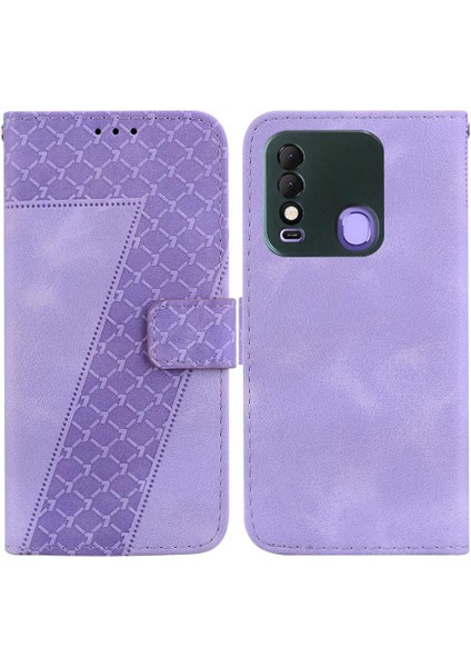 Tecno Spark 8/8t Kart Yuvası Fonksiyonu Için Telefon Kılıfı Flip Folio Kapak Cüzdan (Yurt Dışından)