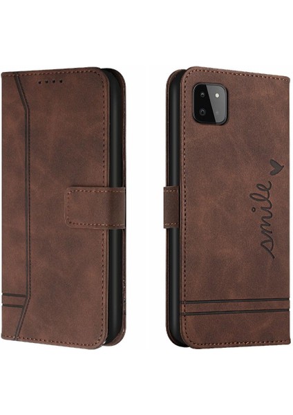 Samsung Galaxy A22 5g Manyetik Kapatma Için Telefon Kılıfı El Kayışı Pu Flip (Yurt Dışından) indirimleri