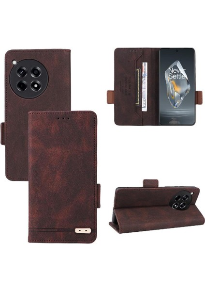 Oneplus Ace 3 5g Için Kılıf Deri Kart Sahibinin Tam ile Folio Flip Case (Yurt Dışından)