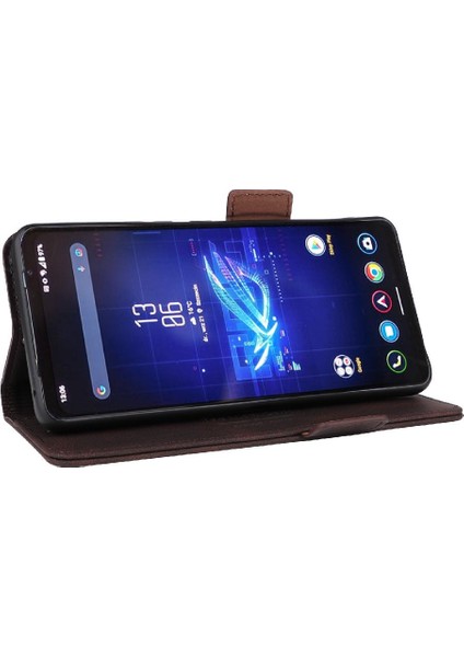 Kart Tutucu Kickstand Kart Ekleme ile Asus Rog Telefon 8 Için Kılıf (Yurt Dışından)