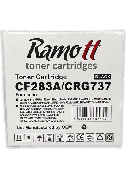 283A/737 Muadil Toner