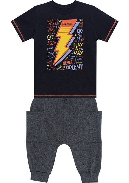 Loading Erkek Çocuk T-Shirt Kapri Takım modelleri