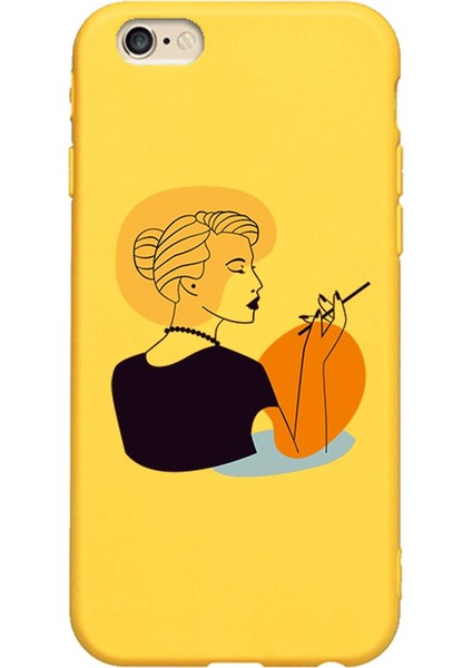 iPhone 6 Lansman Kılıf - Art Women 2