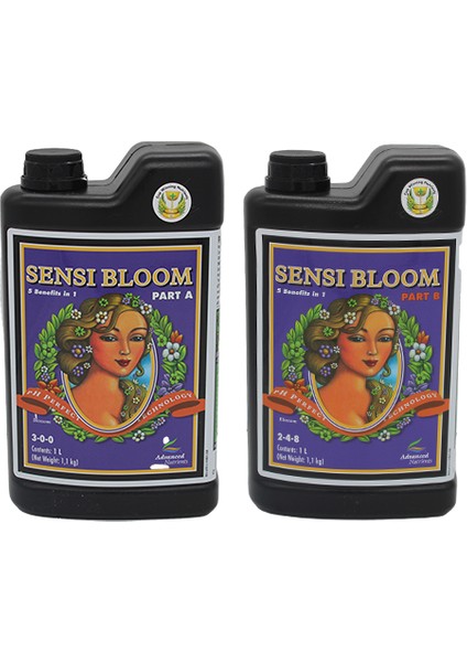 Advanced Nutrients Ph Perfect Sensi Bloom Part A-B 1 Litre