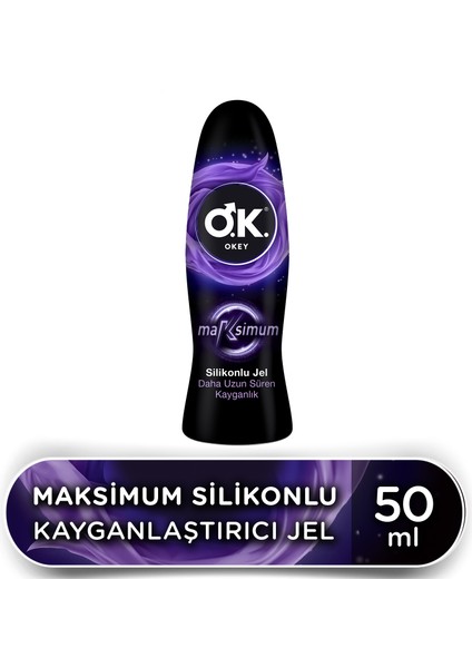 Okey Maximum Silikonlu Jel 50 Ml