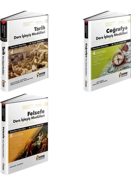TYT Tarih - Coğrafya – Felsefe Ders İşleyiş Modülleri