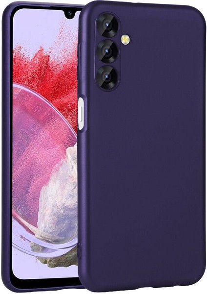 Galaxy M34 5g Kılıf Kamera Korumalı Klasik Mat Silikon Lacivert