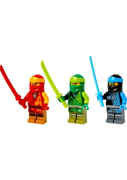 Ninjago - Lloyd - Kai ve Nya Orijinal Minifigürler
