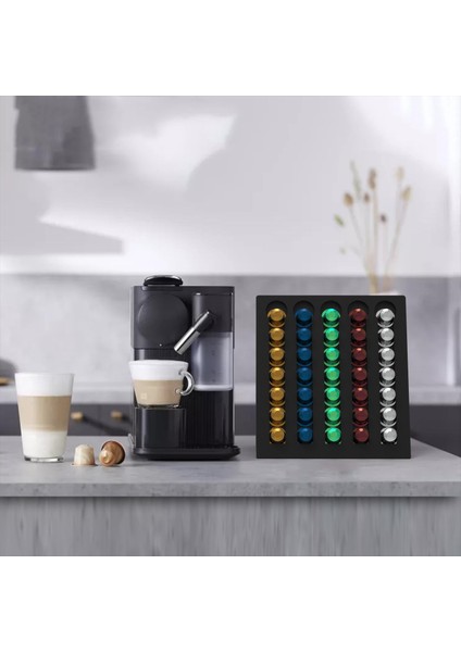 Kapsül Kahve Organizer Stand Model-2 Siyah