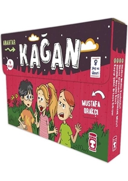 Kağan (4 Kitap - Kutulu Set)