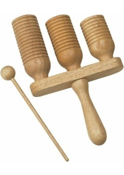 G5-3 Ahşap Agogo (3&#039;lü)