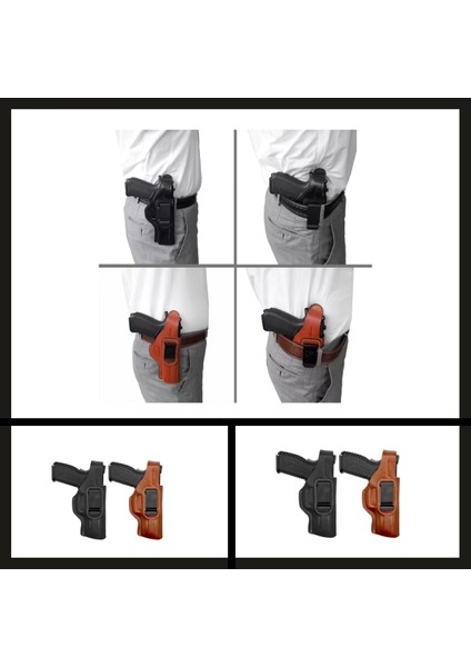 Uyguna-Yakala Kırıkkale 7.65 Savage Belt Maşalı Tabanca KILIFI-VAK.424