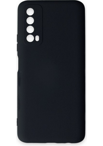 Huawei P Smart 2021 Kılıf Nano Içi Kadife Silikon - Lacivert 300099