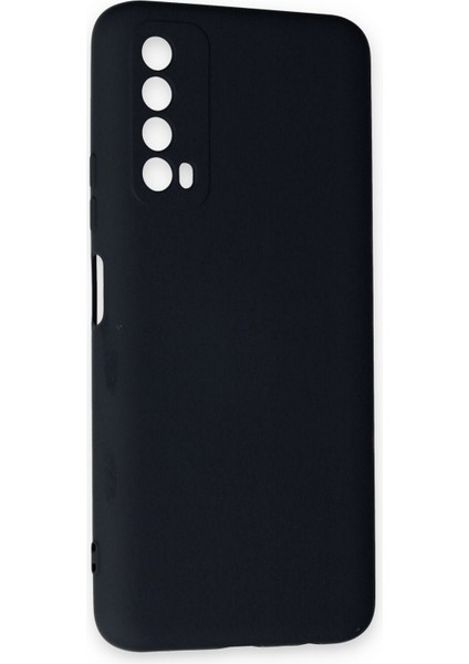 Huawei P Smart 2021 Kılıf Nano Içi Kadife Silikon - Lacivert 300099